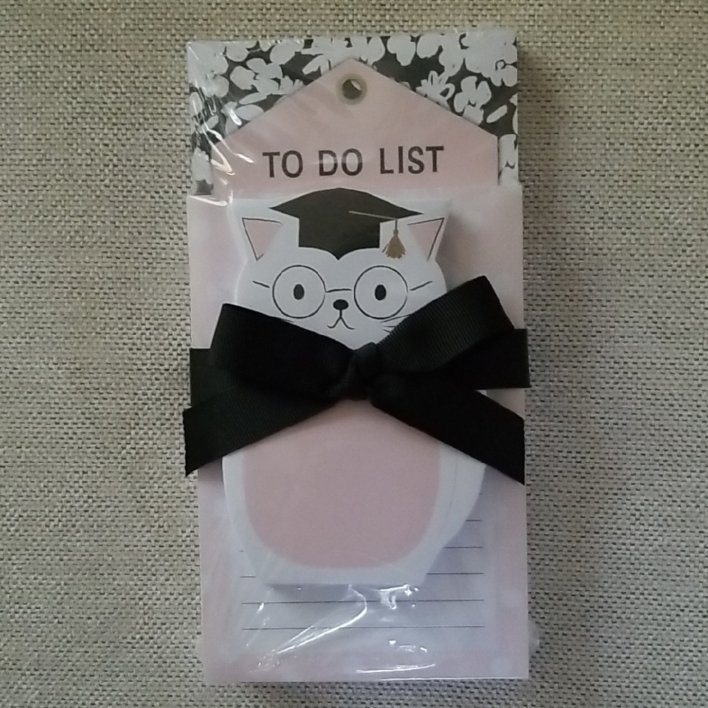Gartner Studios Cat Themed 3 Piece List Pad Set